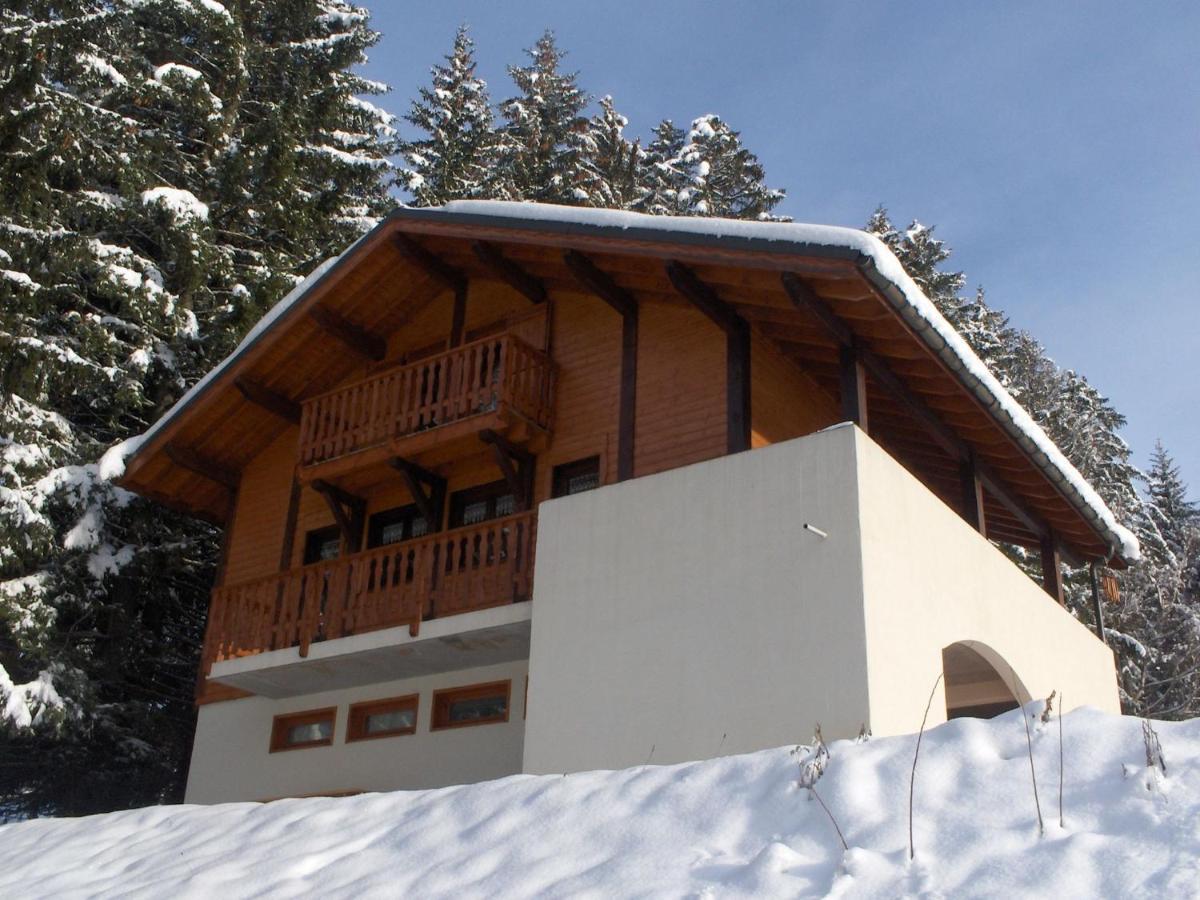 Magnificent Chalet On The Mountain Slopes Les Gets Exterior photo