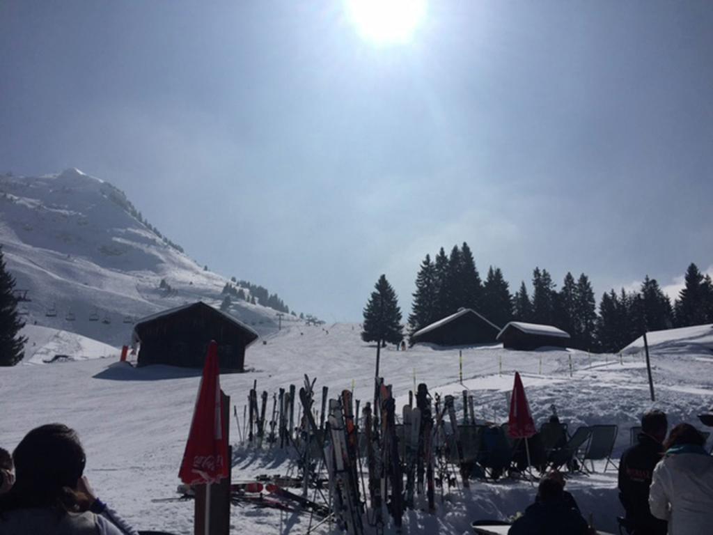 Magnificent Chalet On The Mountain Slopes Les Gets Exterior photo